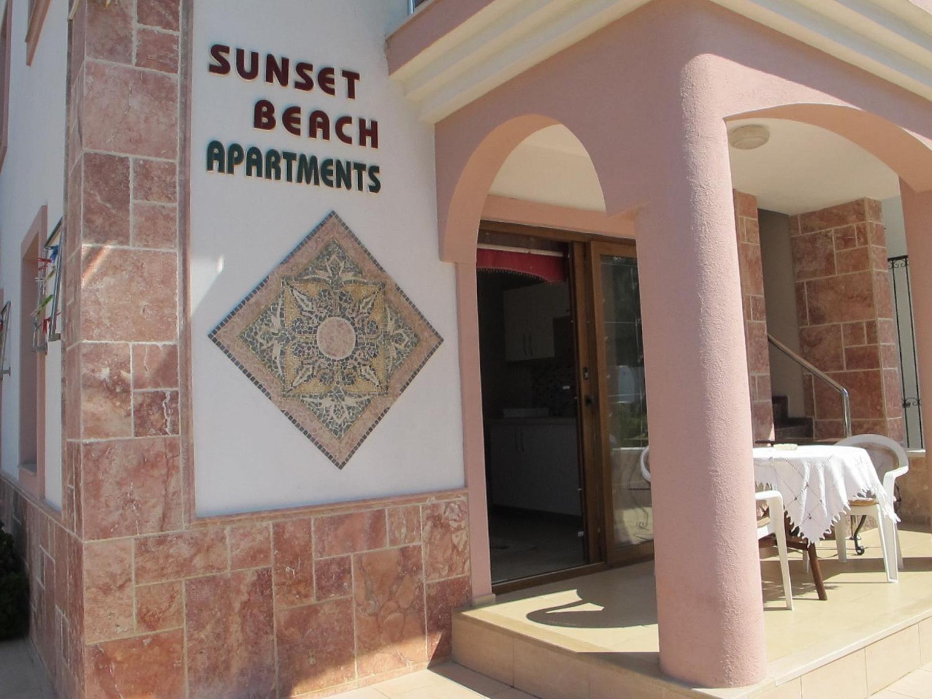 Sunset Beach Apartments Тургутрейс Экстерьер фото