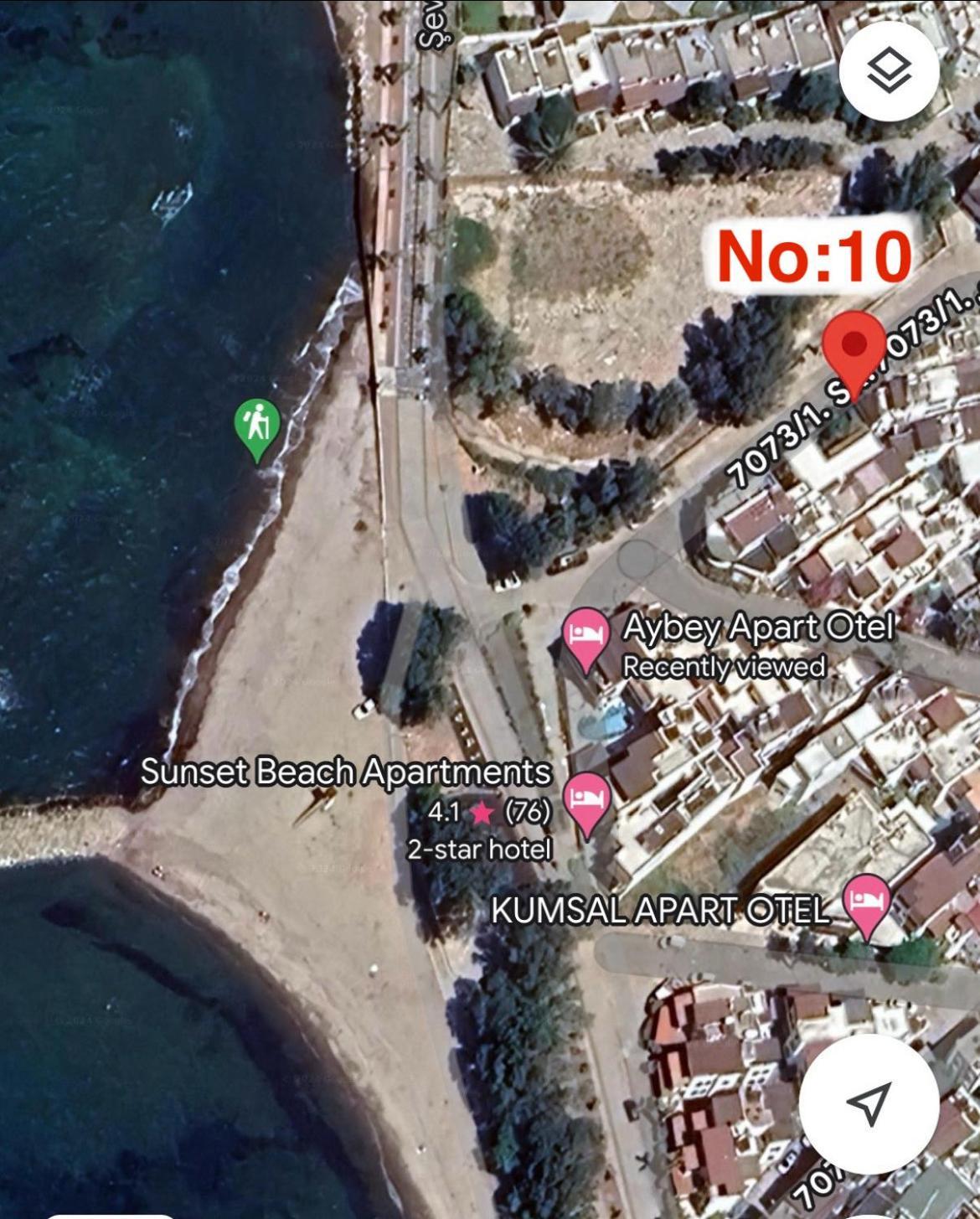 Sunset Beach Apartments Тургутрейс Экстерьер фото
