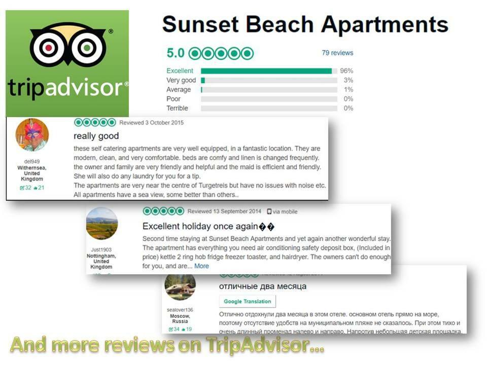 Sunset Beach Apartments Тургутрейс Экстерьер фото